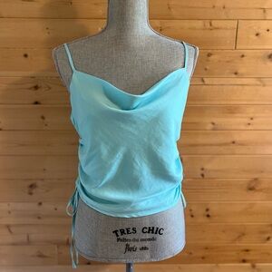 NWT Mod on Trend Light Aqua Blue Women's Top
